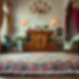 Elegant traditional carpet design